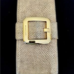 Sutton' Leather Clutch by MICHAEL MICHAEL KORS